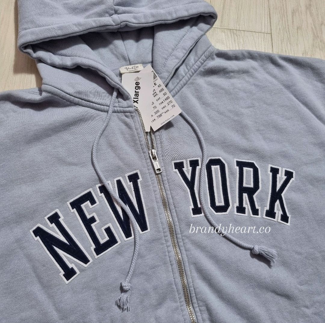 Brandy Melville Carla New York Hoodie in Periwinkle [PO]