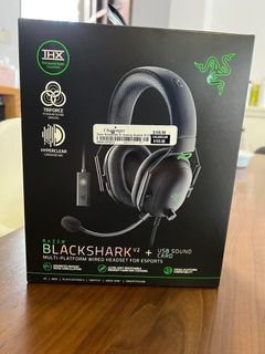 Razer blackshark v2 + USB sound card