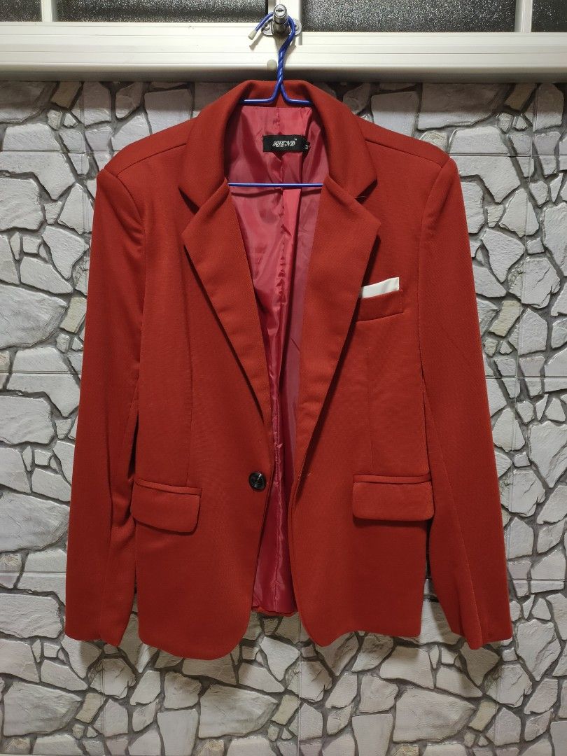 Red sale smart jacket