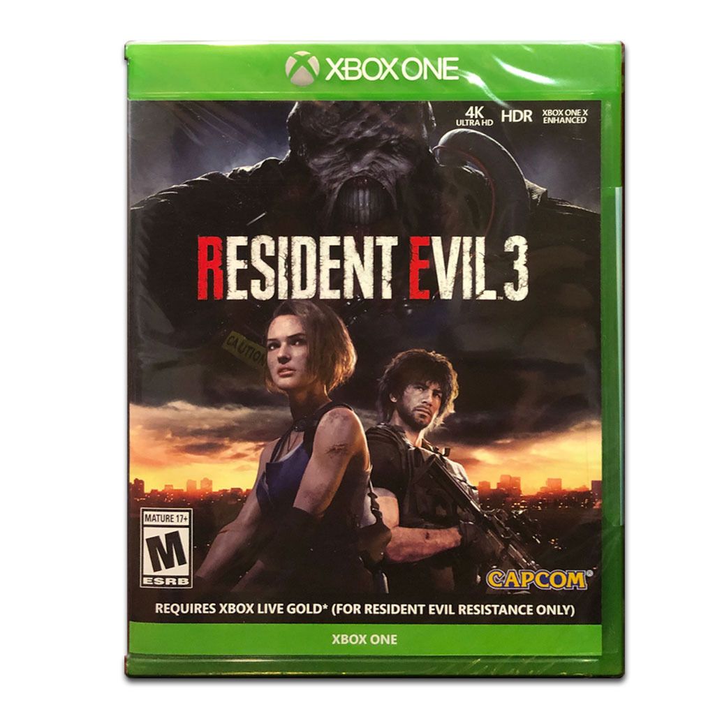 Resident evil 3 remake xbox discount one x