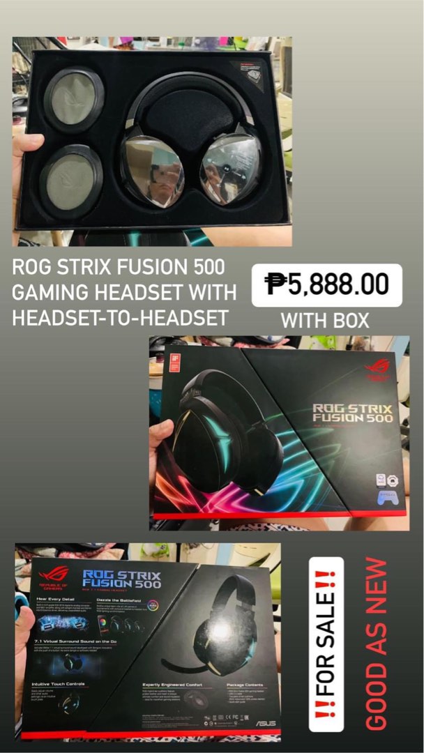 Asus rog strix fusion 500 amazon