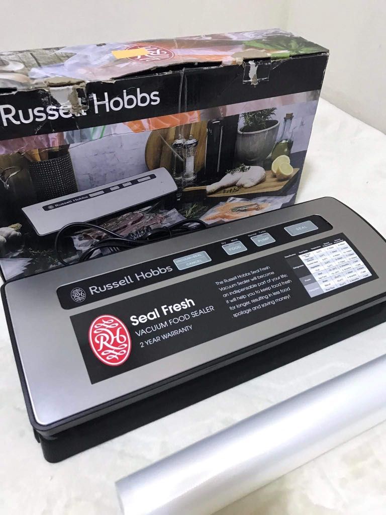 Russell Hobbs Seal Fresh Food Vacuum, TV & Home Appliances, Kitchen Appliances, Other Kitchen