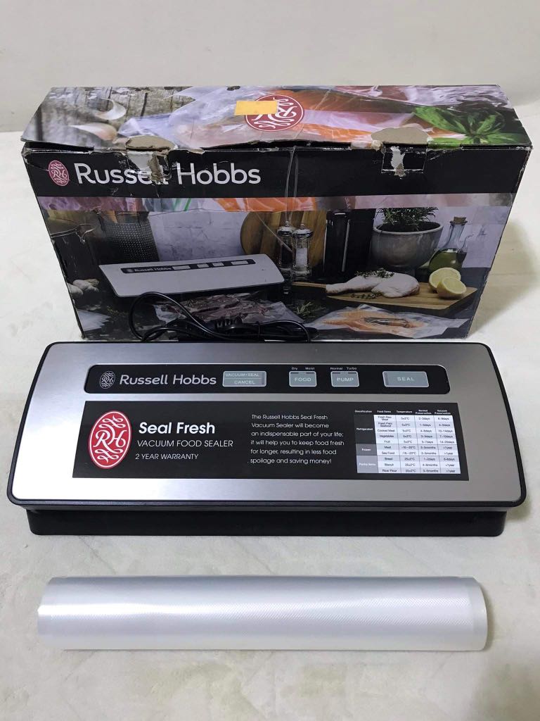 Russell Hobbs Seal Fresh Food Vacuum, TV & Home Appliances, Kitchen Appliances, Other Kitchen
