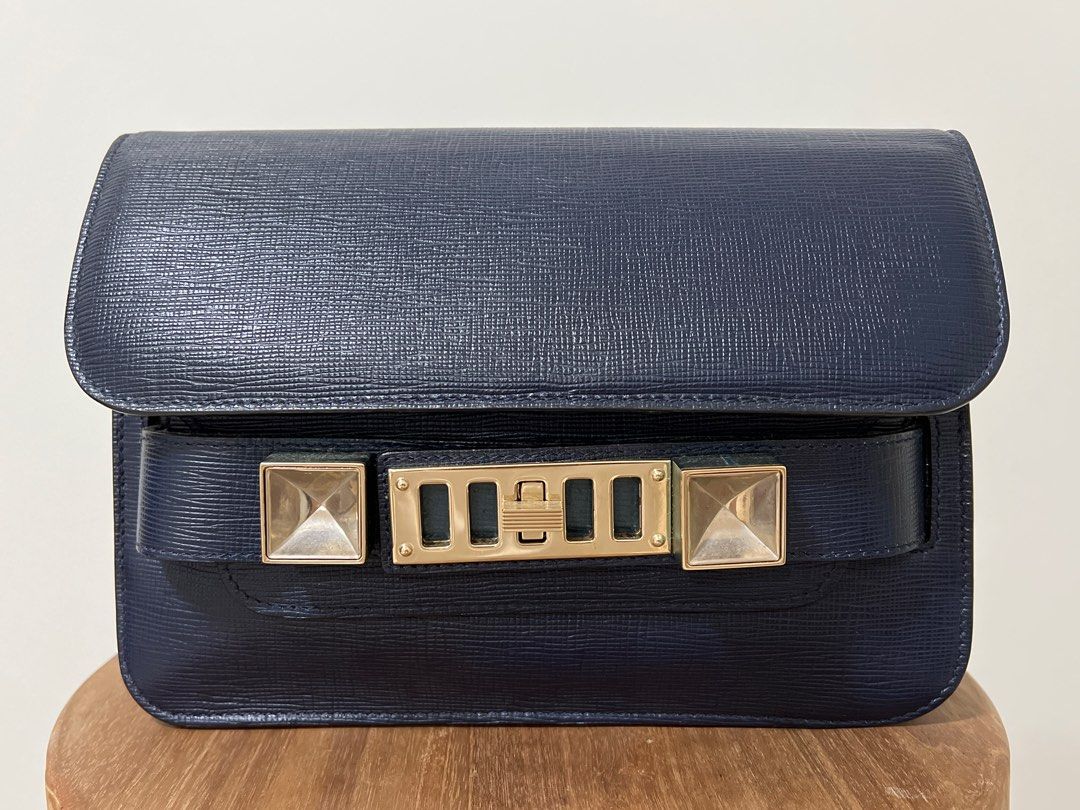 Further reduction SALE Proenza Schouler PS11 Mini Classic Bag Navy