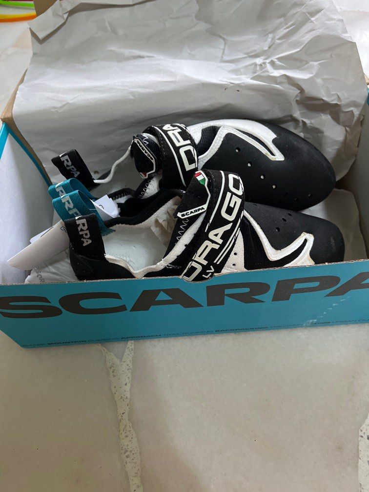 Scarpa Drago LV Climbing Shoes (EU37.5), Men's Fashion, Activewear on  Carousell