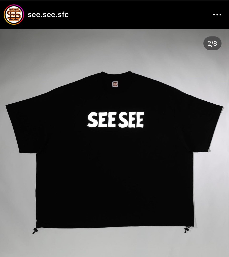 オンライン販売済み SEE SEE BIG POCKET FONT LOGO TEE 22SS-2 - メンズ