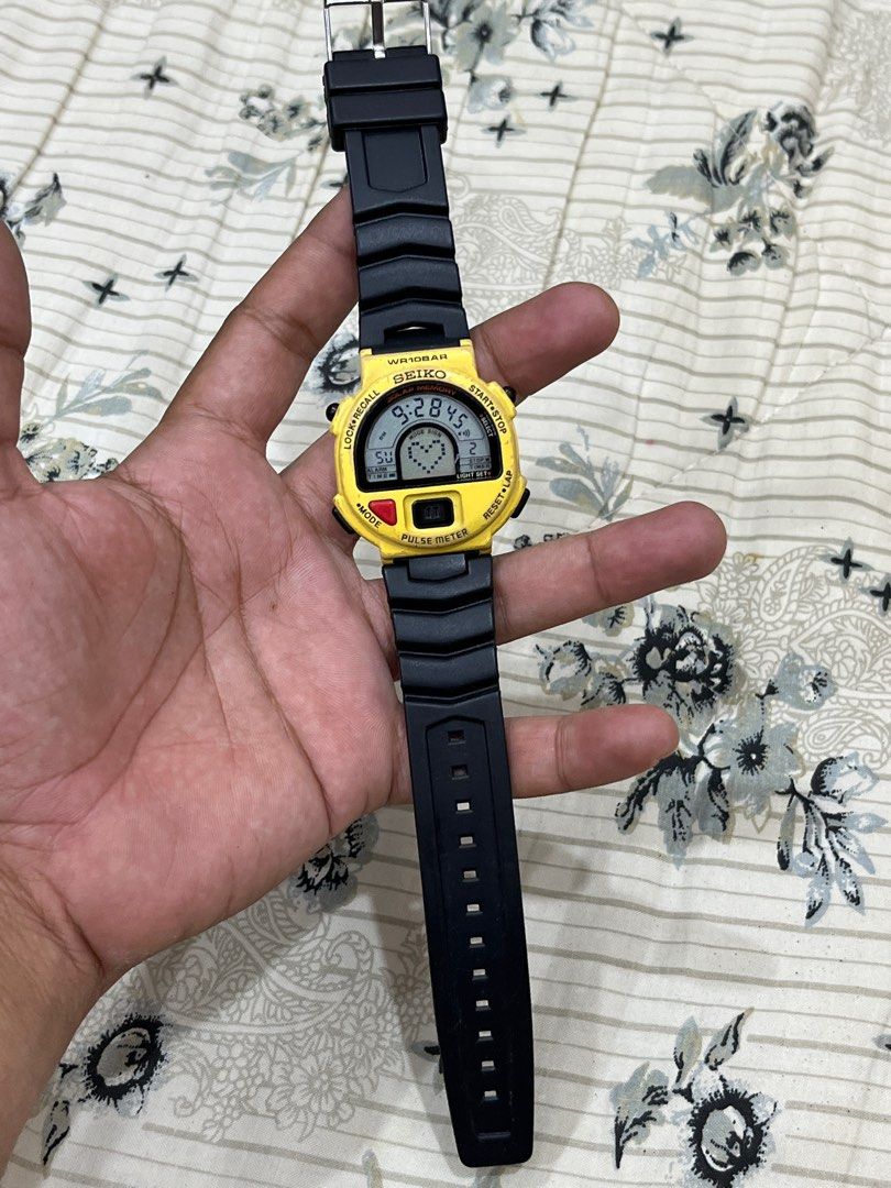 SEIKO PULSEMETER S240 Men s Fashion Watches Accessories