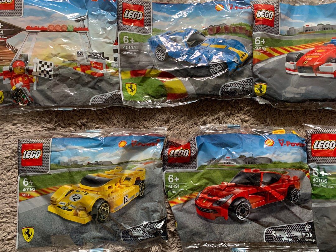 SHELL & FERRARI LEGO SERIES 2 (1 SET), Hobbies & Toys, Toys & Games on ...