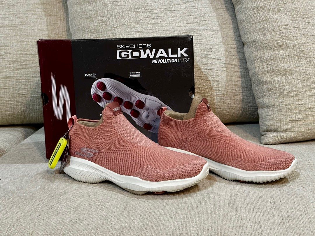 Authentic SKECHERS GO WALK Revolution Ultra Men s Fashion Footwear Sneakers on Carousell