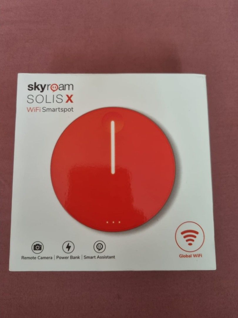 Skyroam solis X WiFi hotspot, Computers & Tech, Parts & Accessories