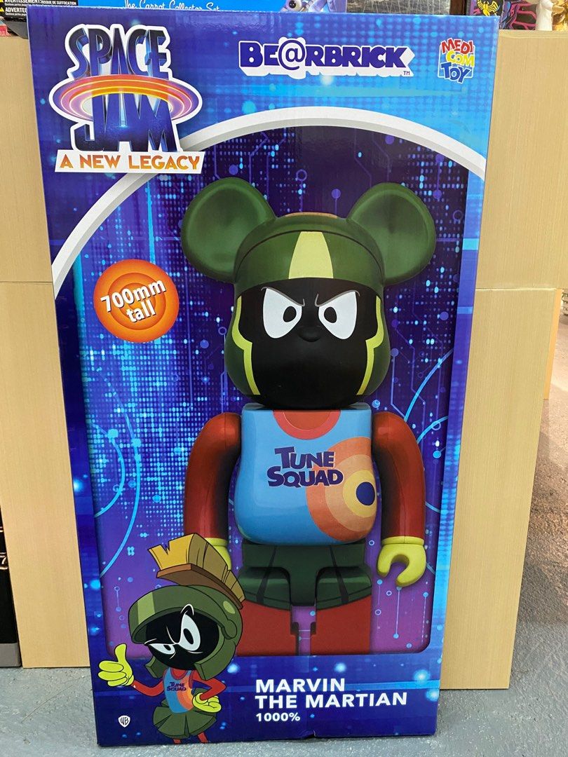 サイズ1000%値下中！ BE@RBRICK MARVIN THE MARTIAN 1000% - SF ...