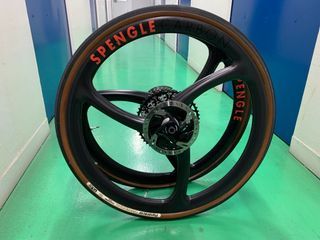 SPENGLE 27.5” 650B carbon disc wheelset - 100/142mm through axle - Shimano 11 speed freehub