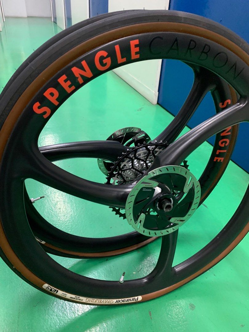 650b carbon disc wheelset clearance