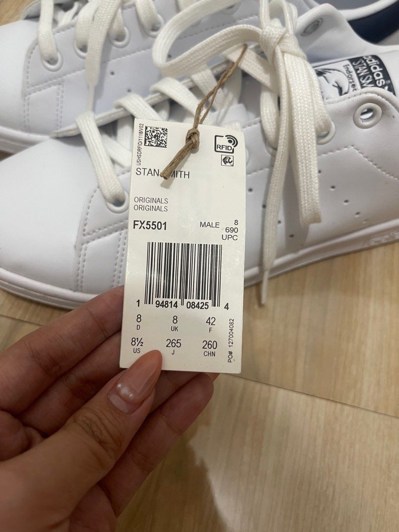 Stan smith size hot sale 8 mens