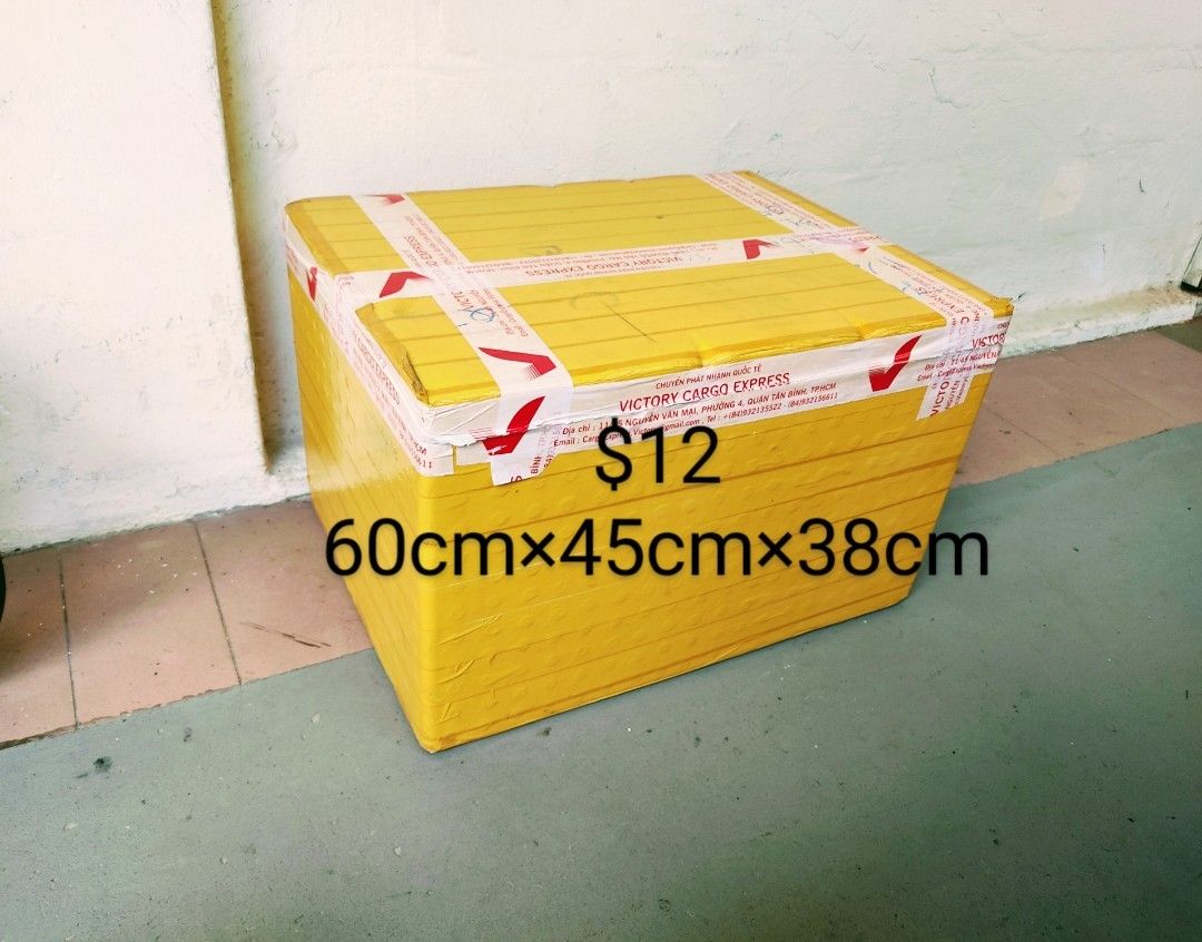 Styrofoam boxes, Furniture & Home Living, Kitchenware & Tableware, Food