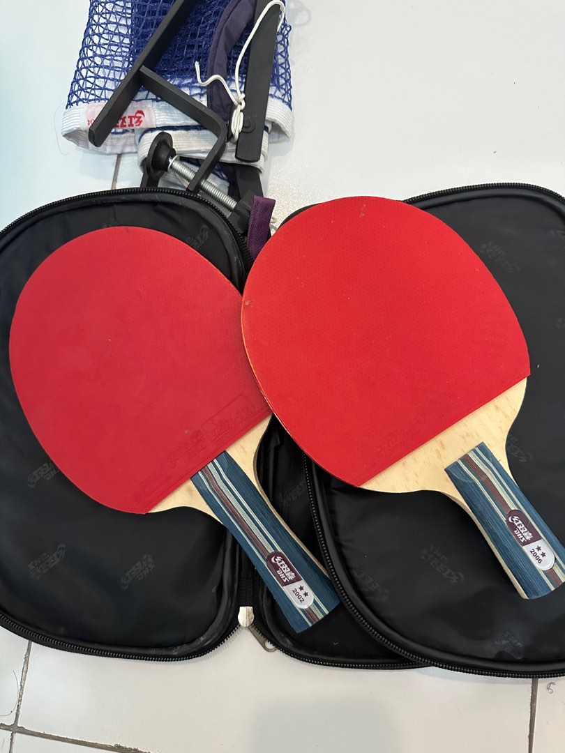 Table Tennis Rackets, Sports Equipment, Sports & Games, Racket & Ball