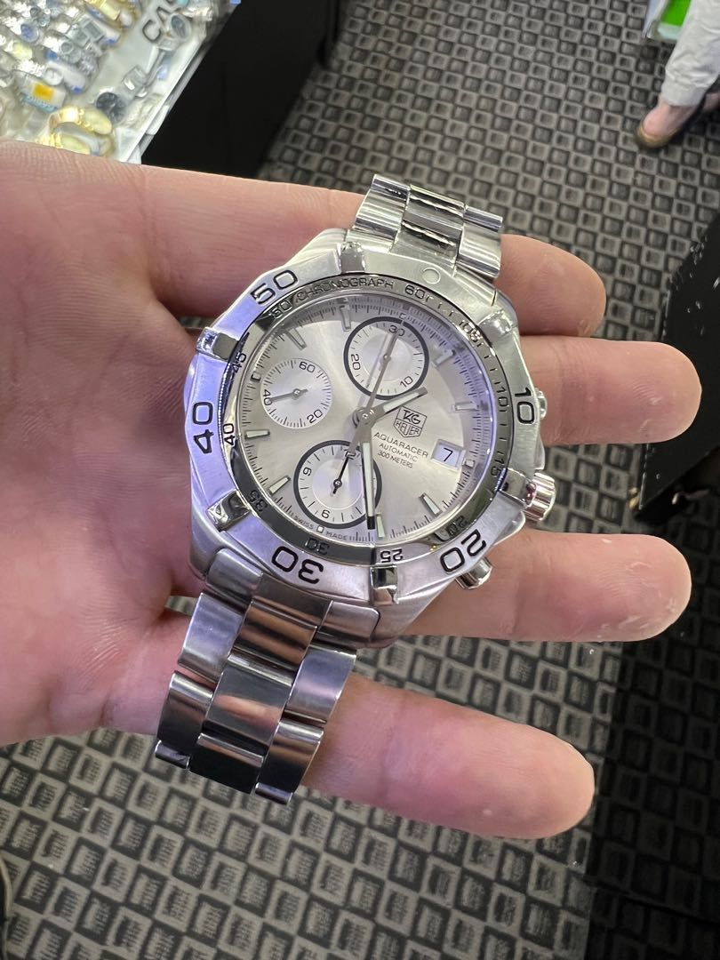 TAG HEUER AQUARACER SWISS MADE CALIBRE 16 AUTOMATIC CHRONOGRAPH