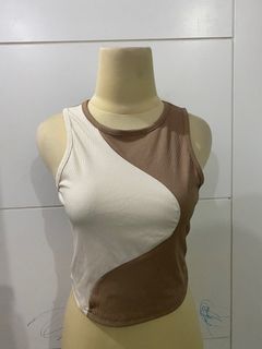 Tanktop Two Tone Shein