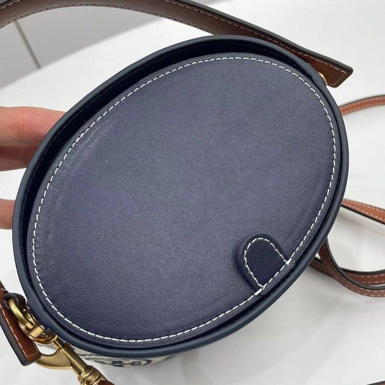 LOUIS VUITTON Mini Monogram Canteen Blue