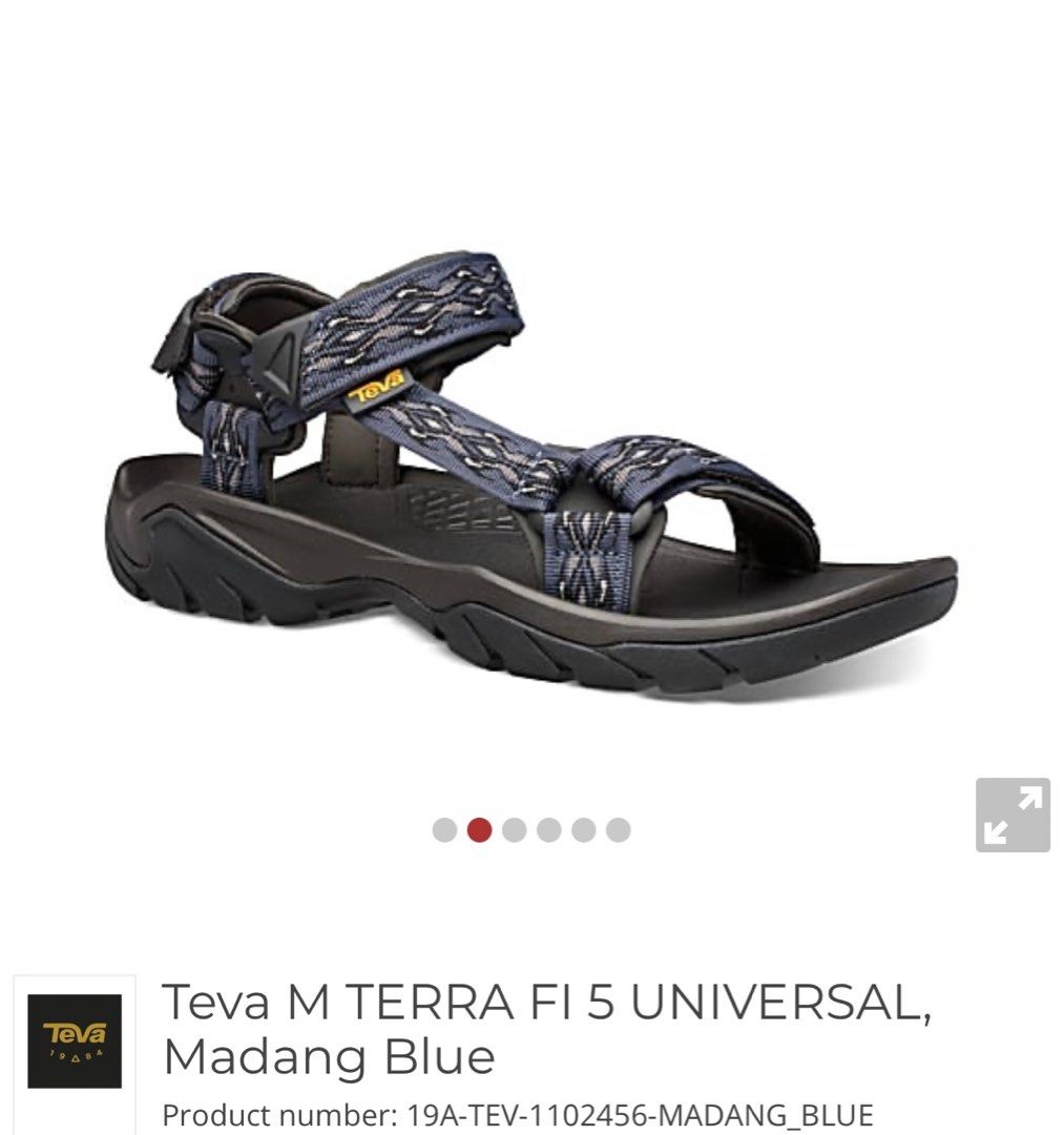 Teva Men's Terra Fi 5 Universal Sandals Madang Blue