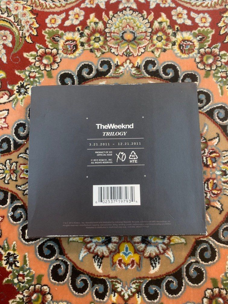 THE WEEKND TRILOGY Album, Hobbies & Toys, Collectibles & Memorabilia