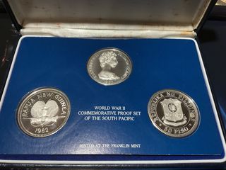 The World War II Commemorative Proof Set of The South Pacific