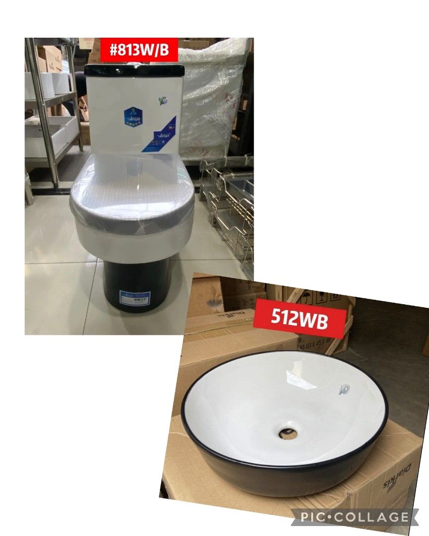 Toilet bowl set on Carousell