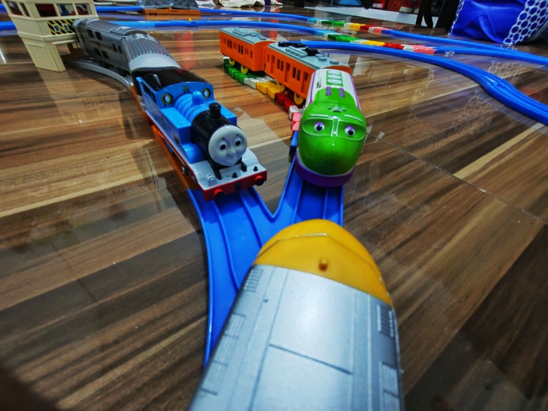Tomy trains and rails set on Carousell