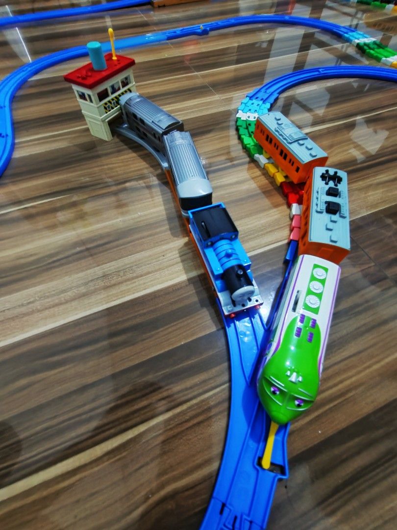 Tomy trains and rails set on Carousell
