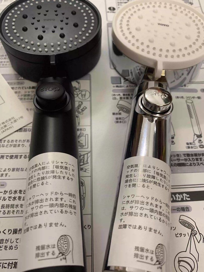 TOTO Niederdruck-Duschkopf THY731 – Japan-Import, Sparsam & Effektiv