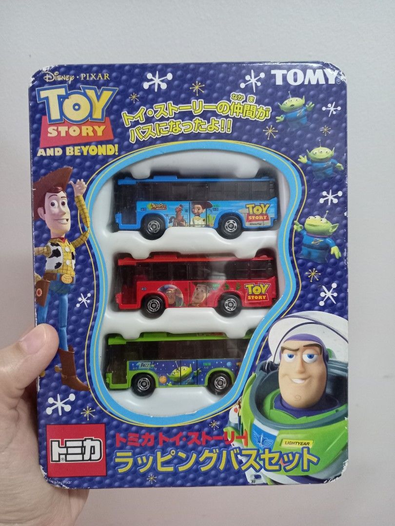 Toy story bus set on Carousell