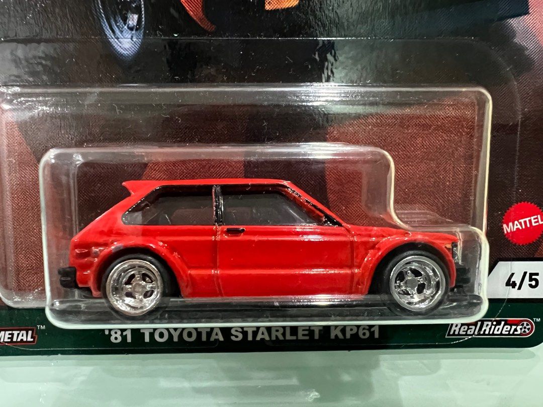 Toyota starlet hot wheels sales
