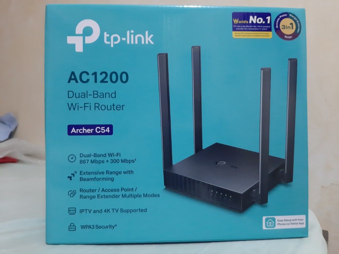 TP-link Archer C54, Computers & Tech, Parts & Accessories, Networking ...