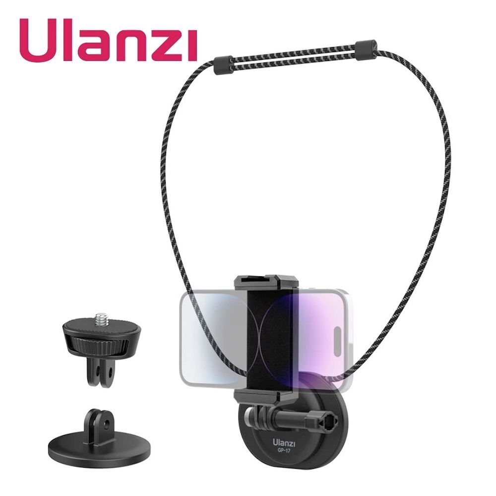 ULANZI GP-17 Magnetic Neck Holder Lanyard Strap Mount Phone Holder Clip for  Smartphone / GoPro HERO / Insta360 ONE / DJI OSMO Action Camera,  Photography, Photography Accessories, Other Photography Accessories on  Carousell