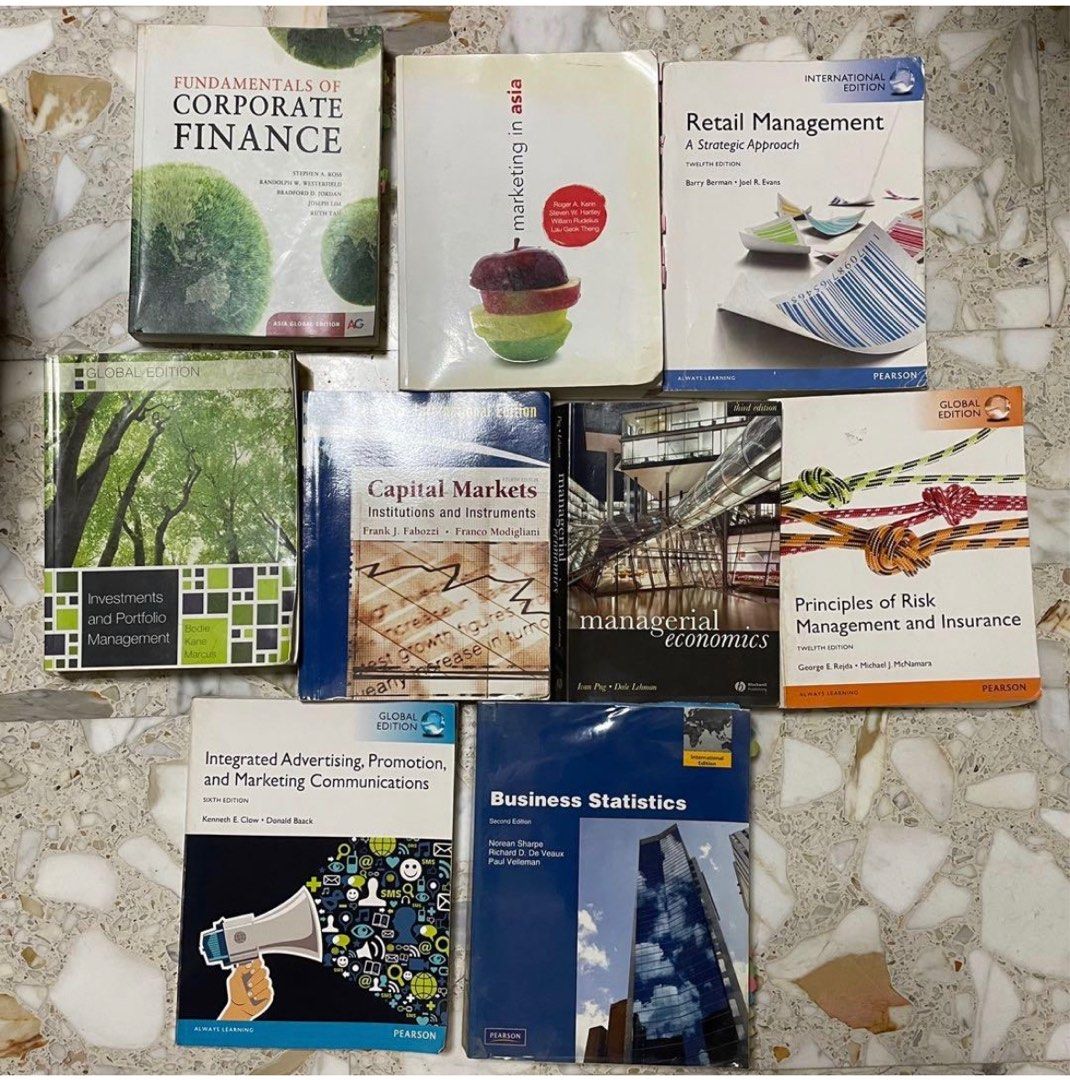 Uni Textbooks (Business, Finance & Marketing), Hobbies & Toys, Books & Magazines, Textbooks on
