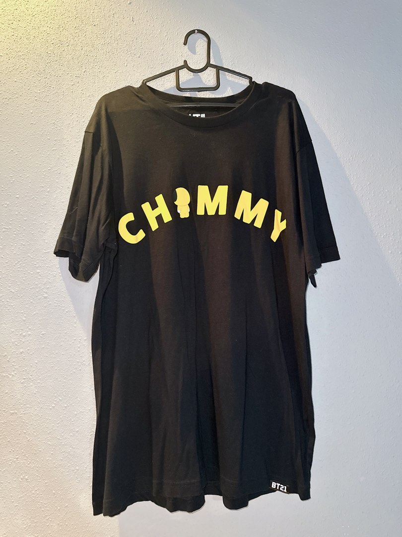 Uniqlo Ut X Bt21 Chimmy Tshirt Top, Women'S Fashion, Tops, Blouses On  Carousell