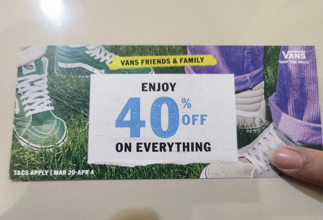 Vans discount store
