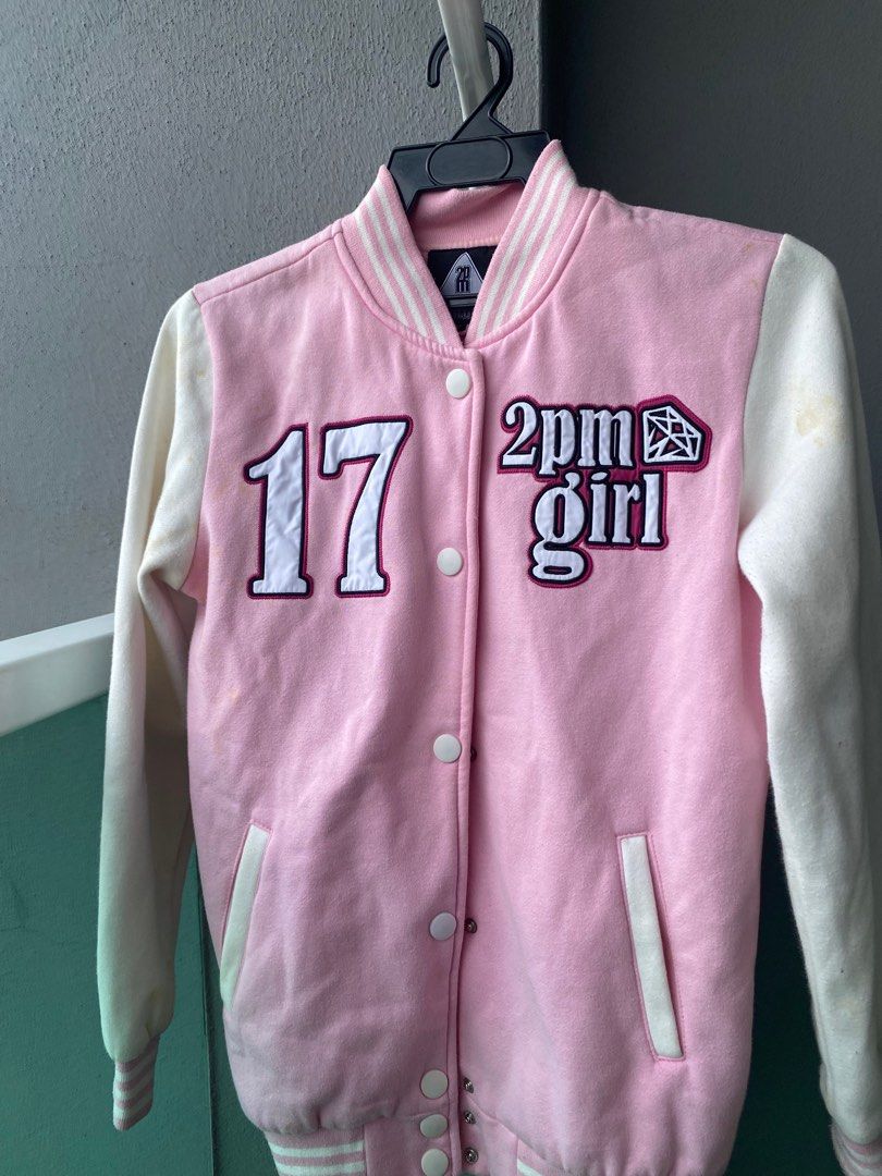 Varsity jacket, Women's Fashion, Coats, Jackets and Outerwear on Carousell