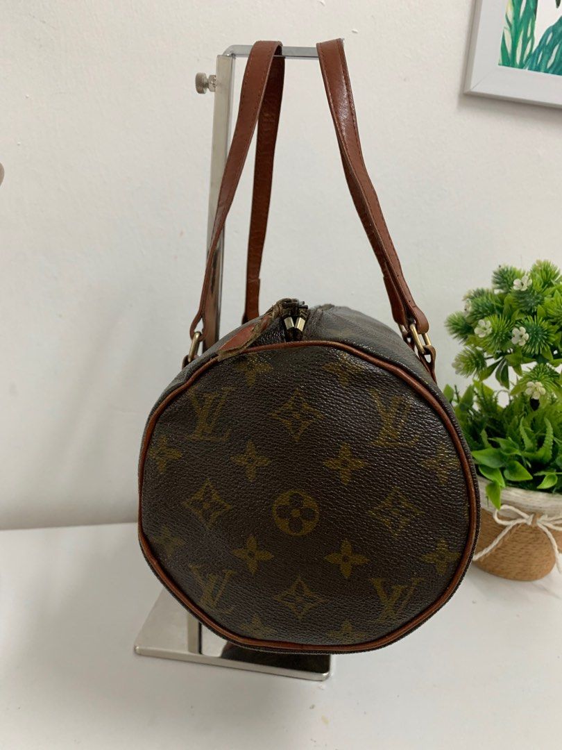 1980s Vintage LOUIS VUITTON Monogram Mini Papillon Pouch Handbag