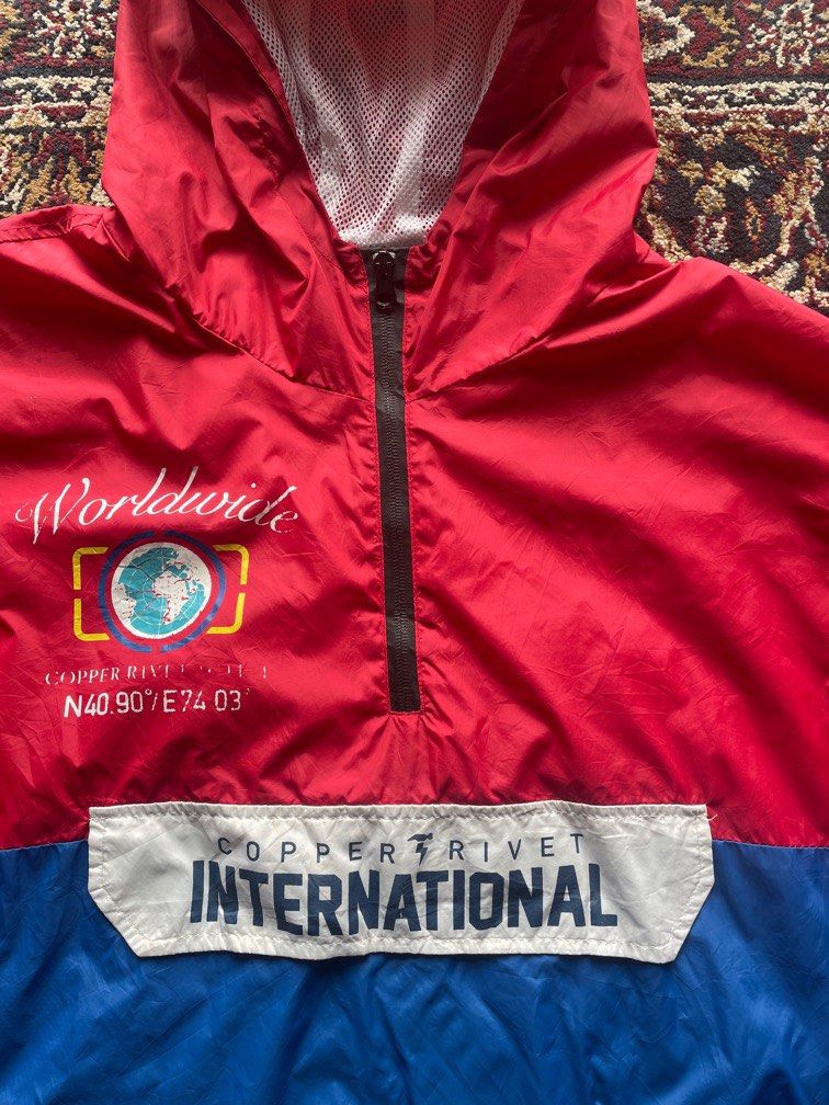 Copper rivet windbreaker online