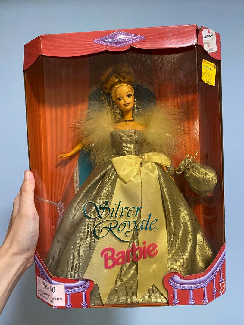 Vintage Silver Royale Barbie Special Edition Hobbies Toys