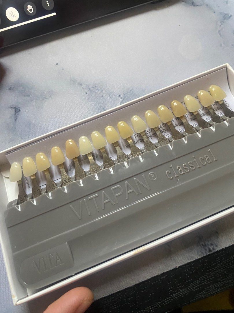 Vitapan shade guide on Carousell