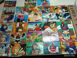 voltes five tekscards (1990's) 26 pcs at 2 pcs daimos texcards