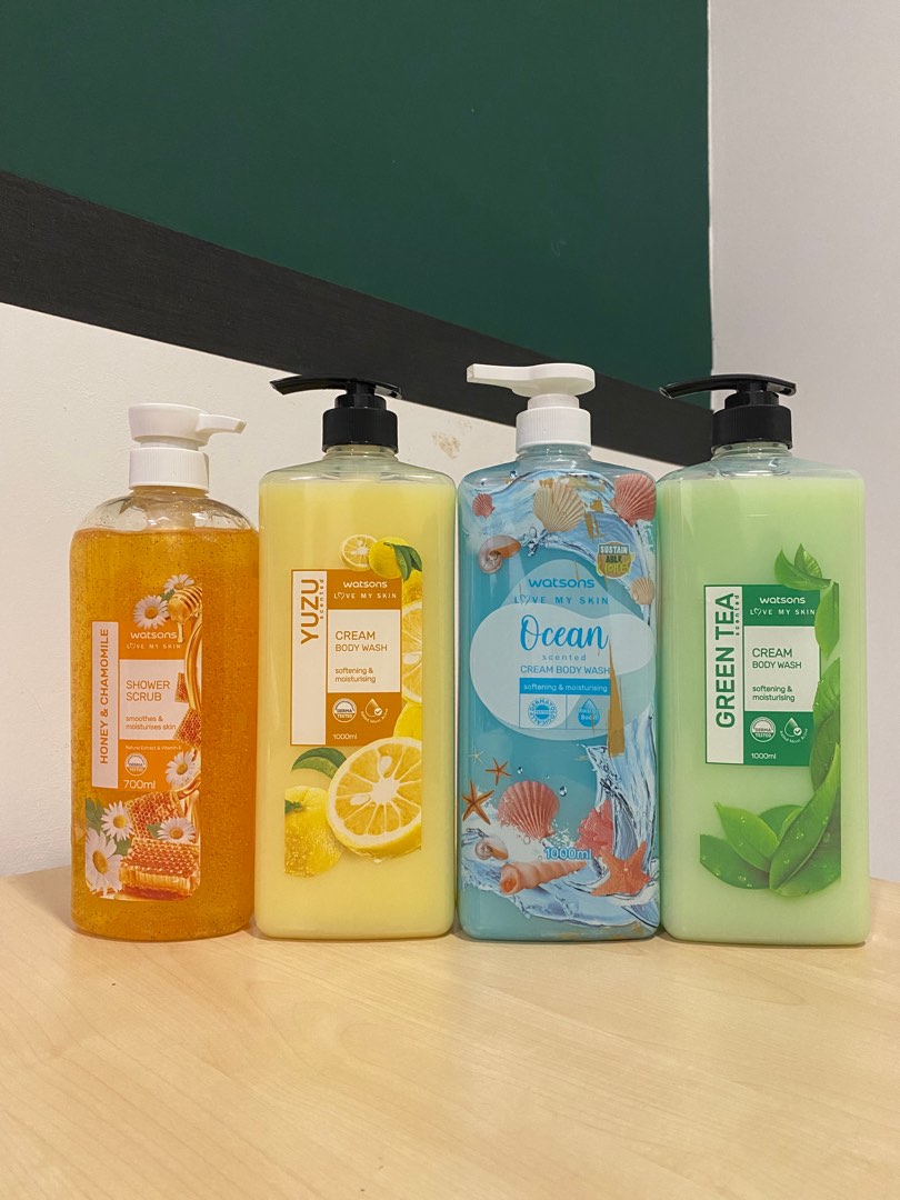 Watson Body Wash 1 Litre, Beauty & Personal Care, Bath & Body, Bath