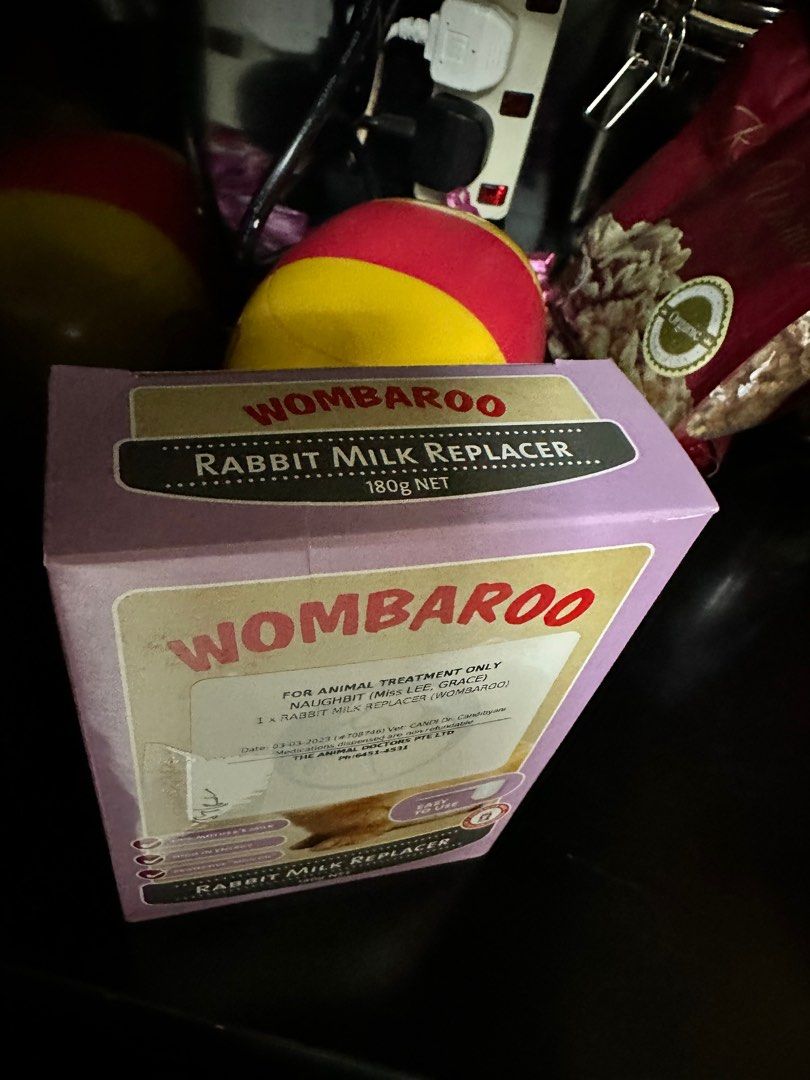 Wombaroo Rabbits bunnies milk replacer, Pet Supplies, Pet Food on Carousell