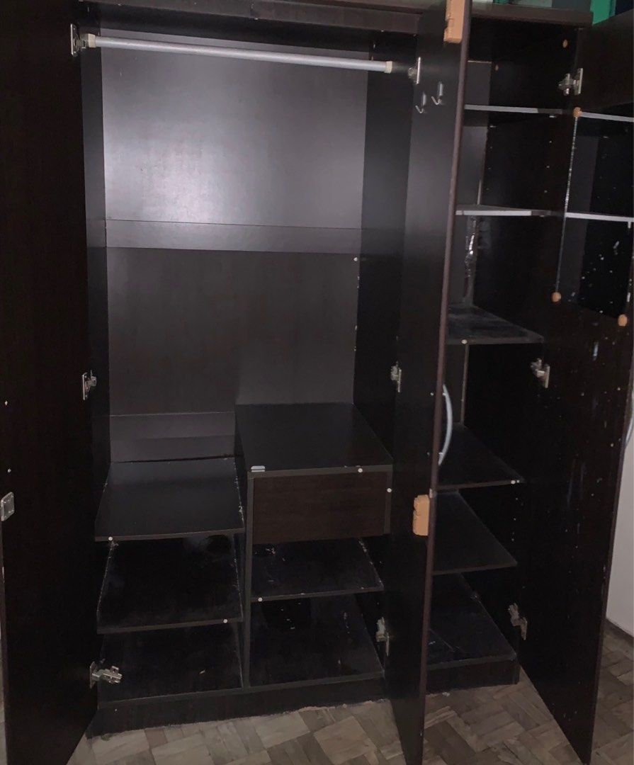 Wooden Wardrobe Furniture & Home Living, Furniture, Shelves