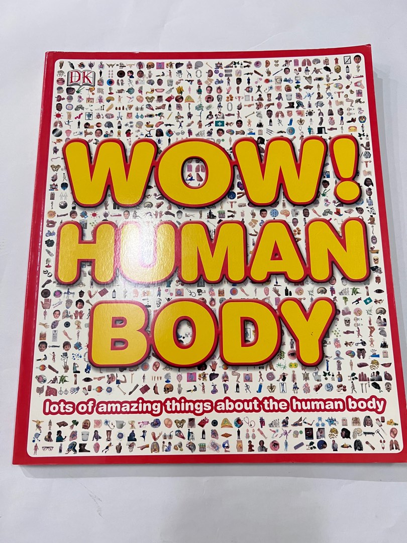 Human　Wow!　Hobbies　Books　Toys,　Children's　Educational　Body　Carousell　Book,　Magazines,　Books　on