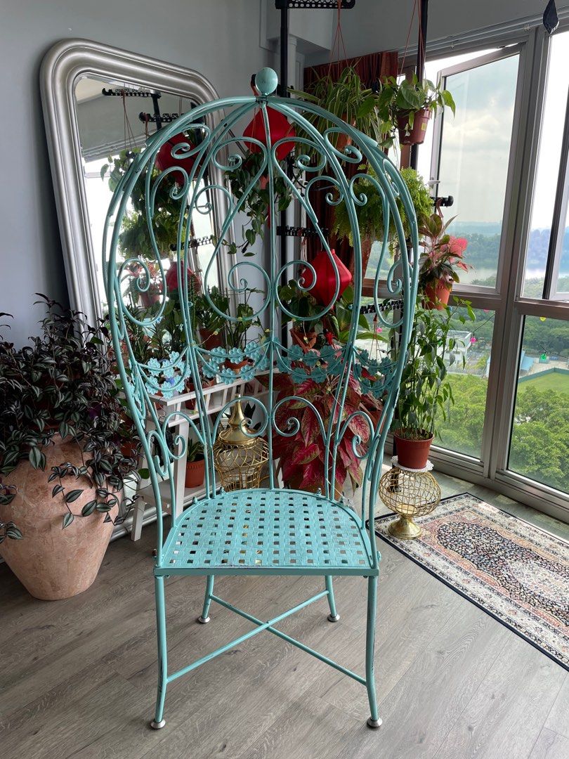 Used wrought iron chairs clearance