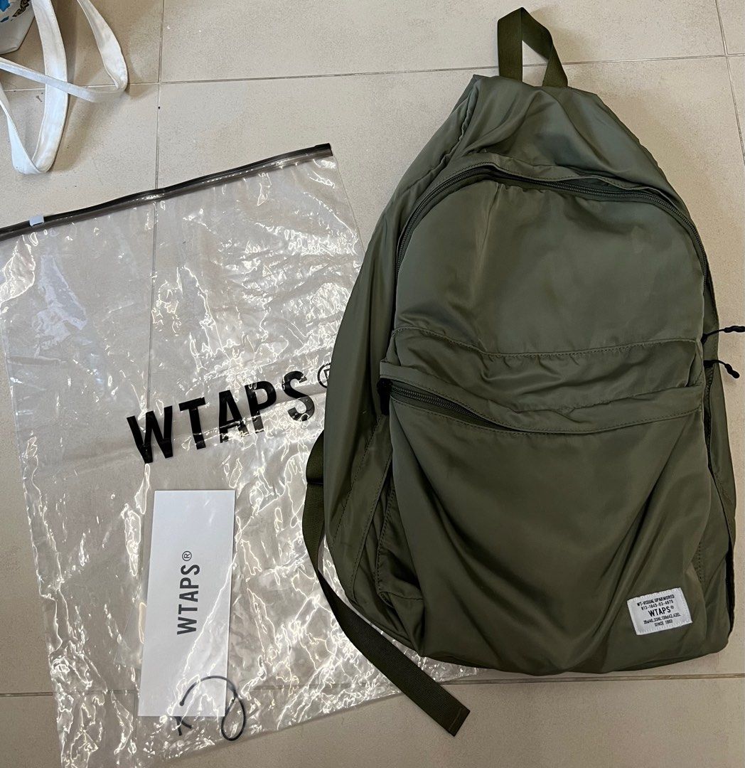 Wtaps 2021ss book pack backpack olive Drab, 男裝, 袋, 背包- Carousell