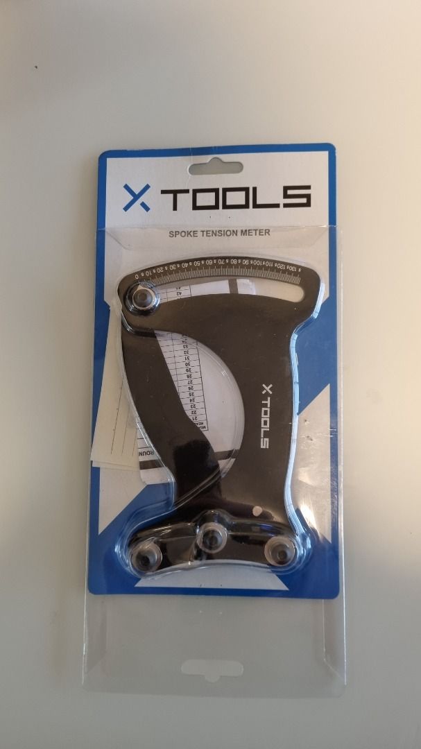 X tools spoke tension meter top